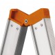 Detail Leiterscharnier Kunststoff-Stahl RGB